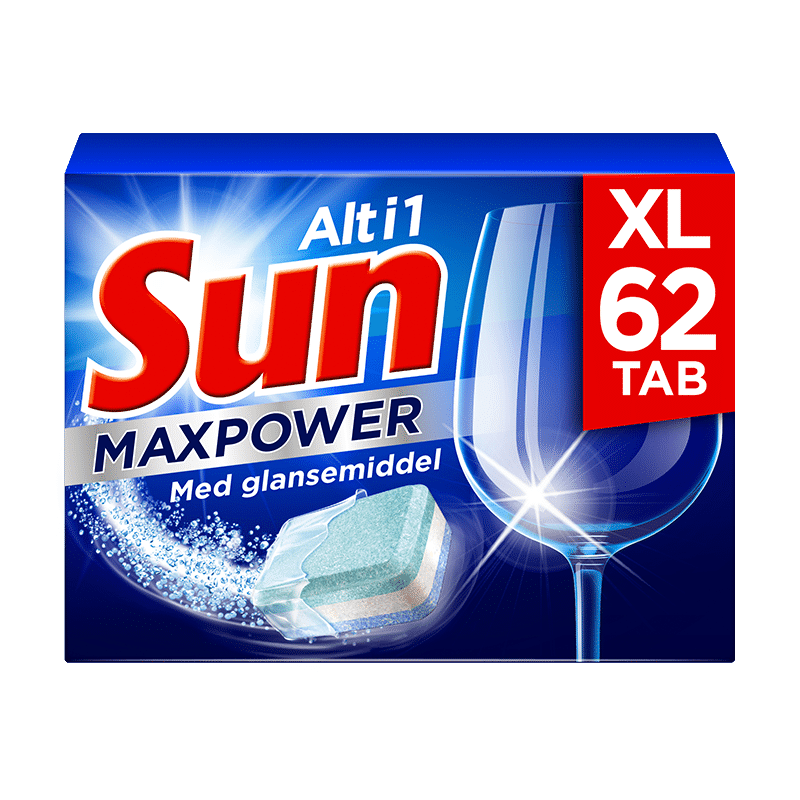 Sun MaxPower 62tabletter. FOTO