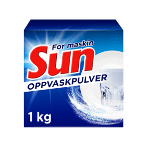 Sun Oppvaskpulver 1kg. FOTO